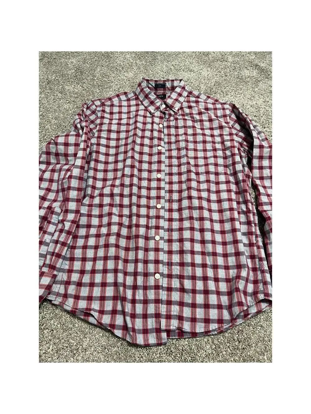 J.Crew Men's Slim Fit Button Down shirt size Medium